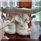 D18. Elephants stand or centerpiece. 